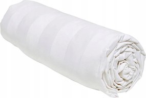 Gumis lepedő Pamut perkál 180x200 fehér