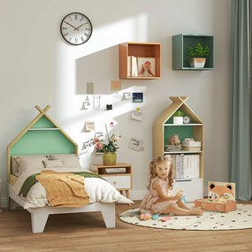 AIYAPLAY Mini Fa Konyha Gyermekeknek - Róka Dizájnú Játék Konyha 12 Kiegészítővel (Serpenyő, Porszívó, Fűszerek, Gyümölcsök, Zöldségek) - 3-5 évesekne