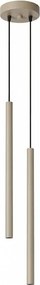 Sollux SL.2118 - Kábeles függőlámpa PASTELO 2xG9/8W/230V taupe