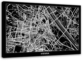 Gario Vászonkép Bécs városrendezési terve Méret: 60 x 40 cm