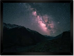 Poszterek keretben 40x30 Rakaposhi tejút