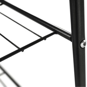 Veruma fém állvány, sötétszürke