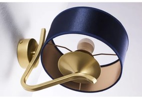 Jupiter 2115 - KASZMIR fali lámpa 1xE27/15W/230V kék/arany