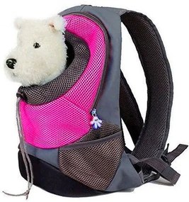 Kutya, kisállat hordozó hátizsák - Rózsaszín