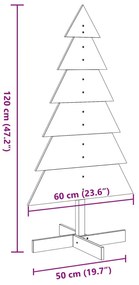tömör fenyő karácsonyfa dekorációnak 120 cm