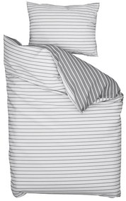 Pamut ágyneműhuzat Caprivi szürke gombos Ágyneműhuzat mérete: 70x90 cm; 140x220 cm