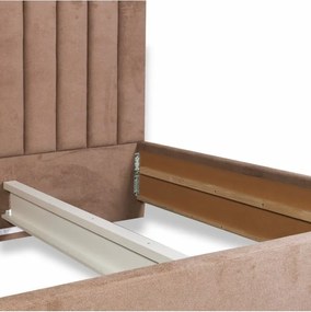 LUNEXA 180x200 cm-es kárpitozott ágy, tárolóhelyiséggel