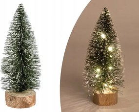 Mini karĂĄcsonyfa fatörzsön Led vilĂĄgĂtĂĄssal 25 cm