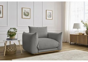 Szürke fotel Ernest – Bobochic Paris