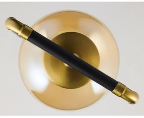 Jupiter 2024 - Csillár zsinóron ZAFRA 1xG9/10W/230V fekete/arany/bézs