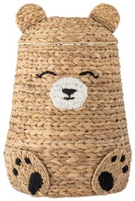 Natúr színű vízijácint játéktároló kosár ø 40x57 cm Timone – Bloomingville Mini