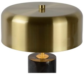 Lucide 34540/03/30 - Asztali lámpa MIRASOL 3xG9/7W/230V fekete/arany