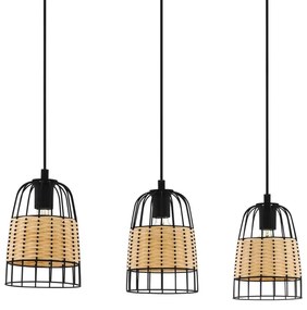 Eglo 43313 - Csillár zsinóron ANWICK 3xE27/40W/230V