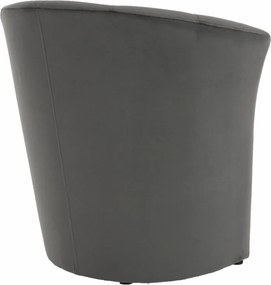 Klub fotel, szürke anyag, CUBA