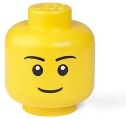 Tárolódoboz, fej, kicsi, LEGO, Boy (L40311724)