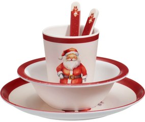 Santa 5 db-os melamin gyerek étkészlet