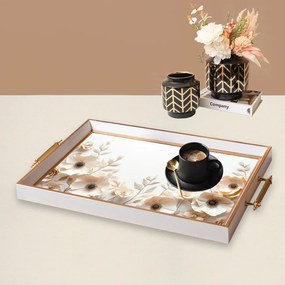 Üveg tálca, 38×24 cm – TPB9909