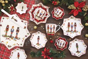 Vintage Nutcracker porcelán eszpresszó csésze+alj, 100ml, 2 személyes, díszdobozban