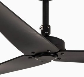 FARO 34100 - Mennyezeti ventilátor MILOS fekete + távirányítás