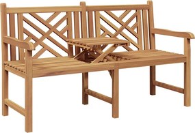 vidaXL pad Barna 150 x 60 x 90 cm Tömör Teakfa