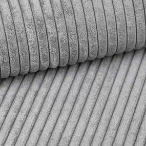 Világosszürke sarokkanapé SMART COSARO, kétoldalas + 2 párna AJÁNDÉK