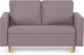 KENO Kétszemélyes kinyitható kanapé Rózsaszín