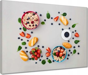 Vászonkép 40x30 Egészséges reggeli