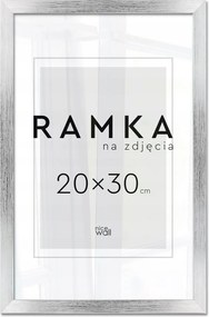 Képkeret 20x30 Képkeret Fotó 30x20 ezüst
