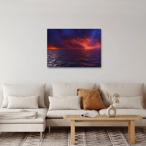 Tengeri kép a madarakkal (70x50 cm)