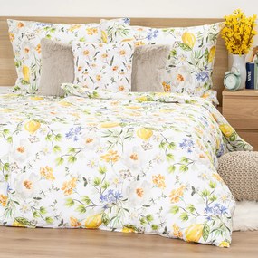 4Home Lemon Delight pamut ágyneműhuzat, 140 x 200 cm, 70 x 90 cm, 140 x 200 cm, 70 x 90 cm