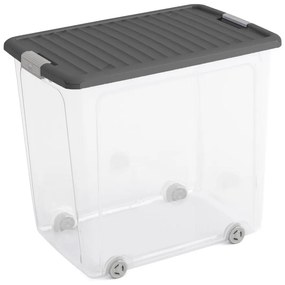 Fedeles műanyag tárolódoboz 56,5x39x51,5 cm W box XL – KIS
