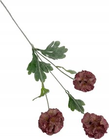 Skabiza ág művirág 68 cm piszkos rózsaszín