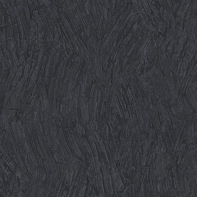 Vinyl tapéta flizelin fekete szerkezet 3D minta Vastag mosható