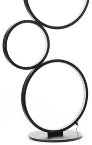 ONLI - LED állólámpa RINGS LED/58W/230V 4000K fekete