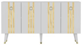 Isil White and Gold szekrény