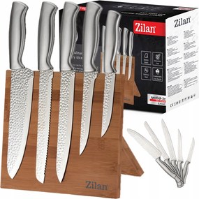 Konyhai Kés Készlet Mágneses Blokk 6DB-OS