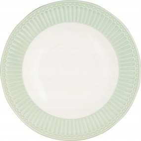 Alice Pale Green mélytányér, Green Gate, 21,5 cm