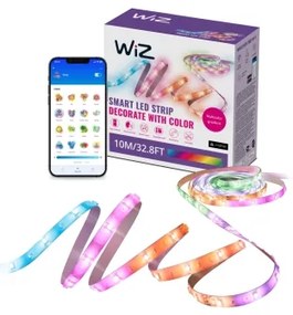 WiZ - LED RGBIC Dimmelhető szalag 10m LED/21W/230V 2700-6500K Wi-Fi