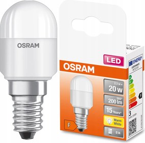 Led izzó Mini E14 T26 2,3W 2O W 2700K Osram