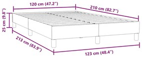 sötétzöld bársony rugós ágy matrac nélkül 120x210 cm