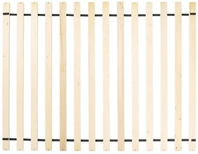 Franciaágy 140 cm Lubbka (szürke). 1080943