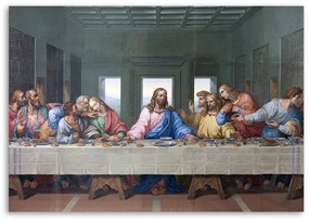 Gario Vászonkép Részlet Az utolsó vacsora címu mubol - Leonardo da Vinci, reprodukció Méret: 120 x 80 cm