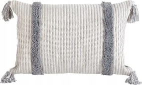 Dekorációs párnahuzat PALERMO-4B Tc 30x50 ezüst