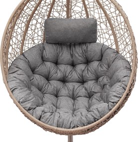 Függő hinta párna Báb fészek Kerti szék Fejtámla Hobbygarden