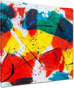 Vászonkép 50x50 Absztrakt Kutyák