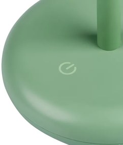 Kanlux 37313- LED Dimmelhető újratölthető lámpa FLUXY LED/1,7W/1800 mAh IP44 zöld