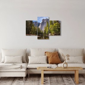 Kép - A Yosemite szikla alatt (90x60 cm)