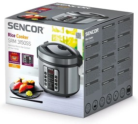 Sencor SRM 3150SS rizsfőző