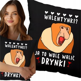 Párna Orrszarvú Majom Orrszarvú Italok Süllyesztett Valentin Nap Vicces