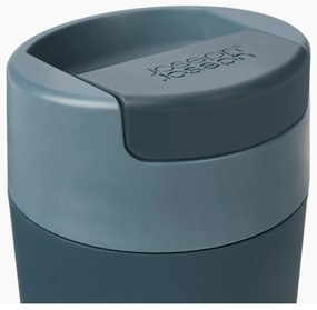 Sötétkék-antracitszürke utazóbögre 450 ml Sipp – Joseph Joseph